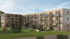 Apartment building in Luleå