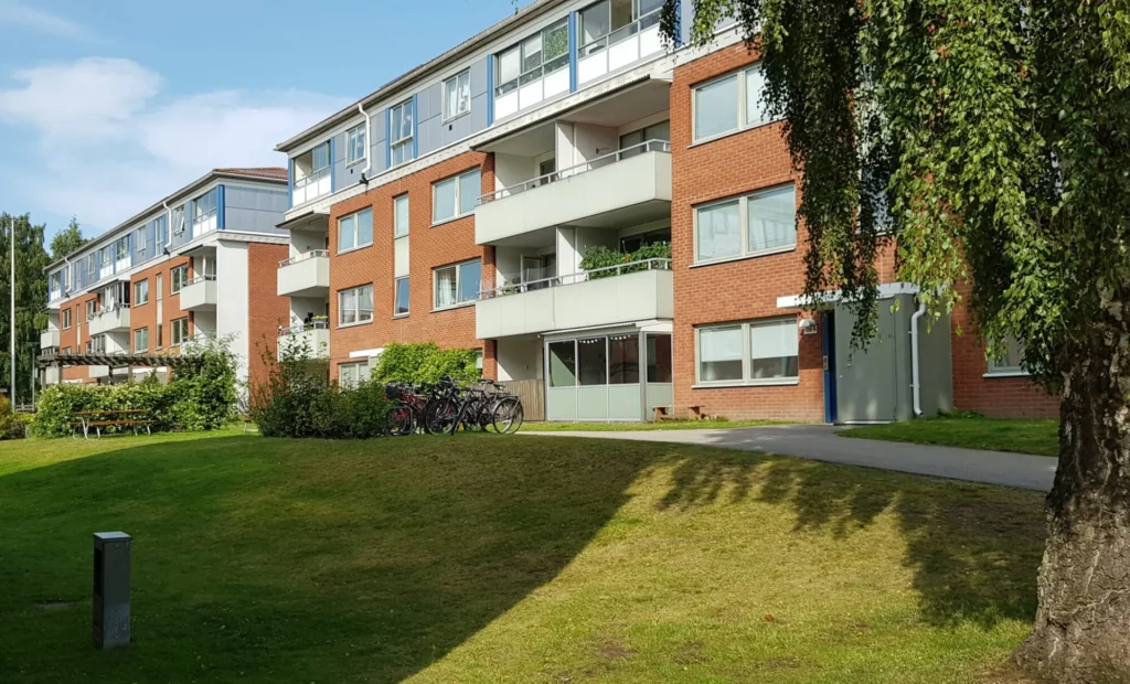 Image of an apartment building in Växjö