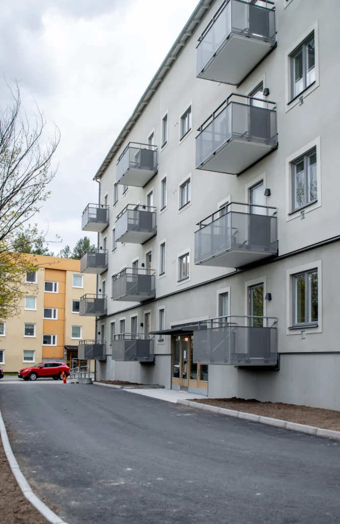 Apartment building in Nyköping