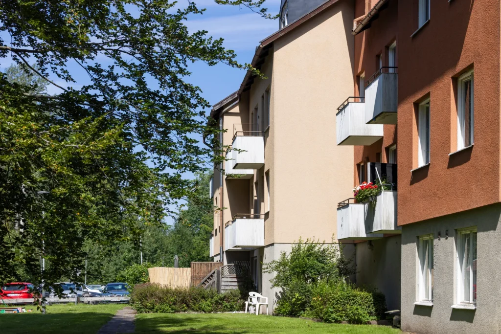 Apartment building in Mariestad