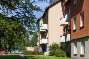 Apartment building in Mariestad