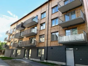 Image of an apartment building in Skellefteå